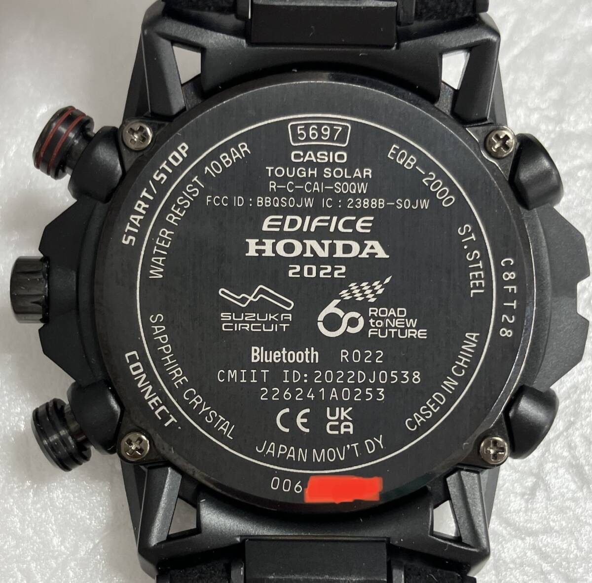 CASIO カシオ EDIFICE エディフィス EQB-2000 スマホアプリ連動 ソーラー メンズ 腕時計 時計_画像9