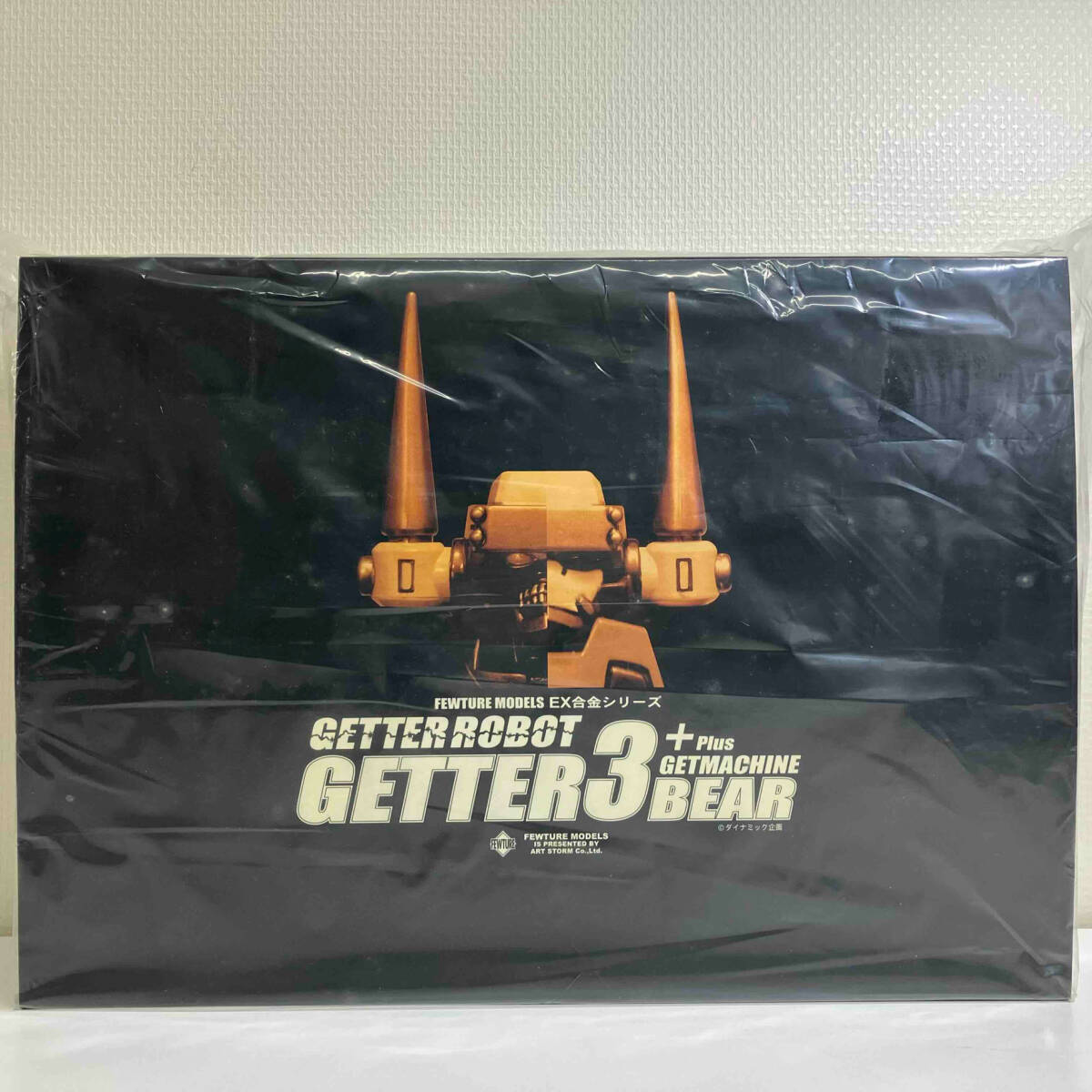 【未開封品】FEWTURE MODELS EX合金シリーズ GETTER ROBOT GETTER 3 ＋GETMACHINE BEAR ゲッターロボ3 ミサイルマガジンの画像1