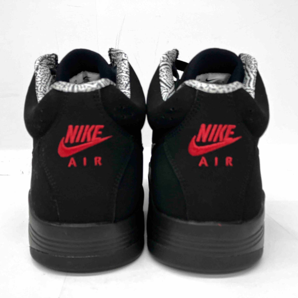 Nike Air Flight Lite Mid Black/White/Varsity Red ナイキ エアフライト ライト ミッド ブラック DQ7687-003 サイズ26.0cm_画像4