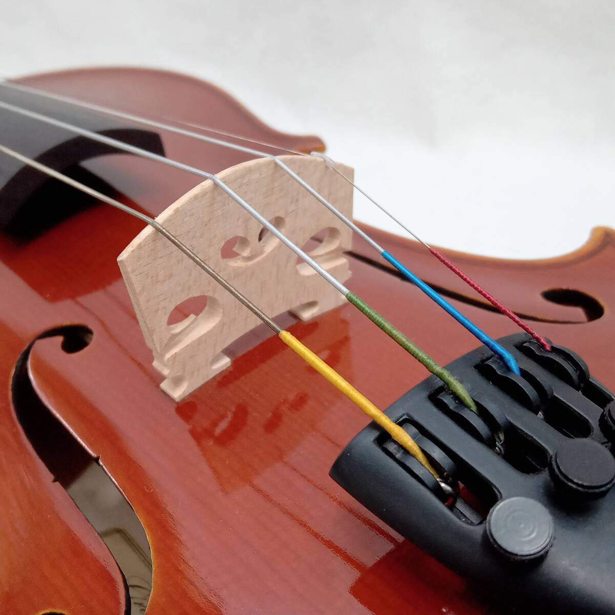 ジャンク Grazioso グラジオーソ バイオリン GV-0 3/4 2018年製 弦楽器 ケース付 未調律_画像6