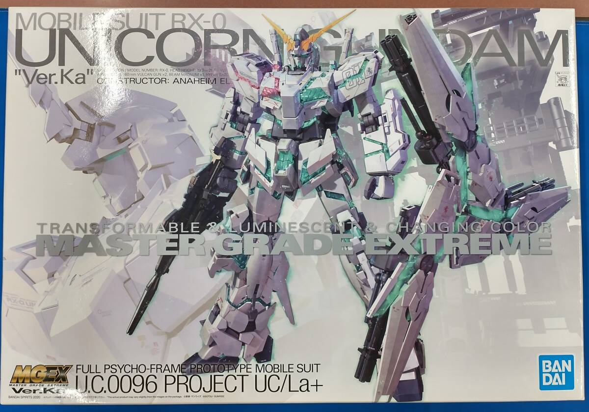MGEX ユニコーンガンダムVer.ka 未組立品 MGEX ユニコーンガンダムVer.ka 未組立品