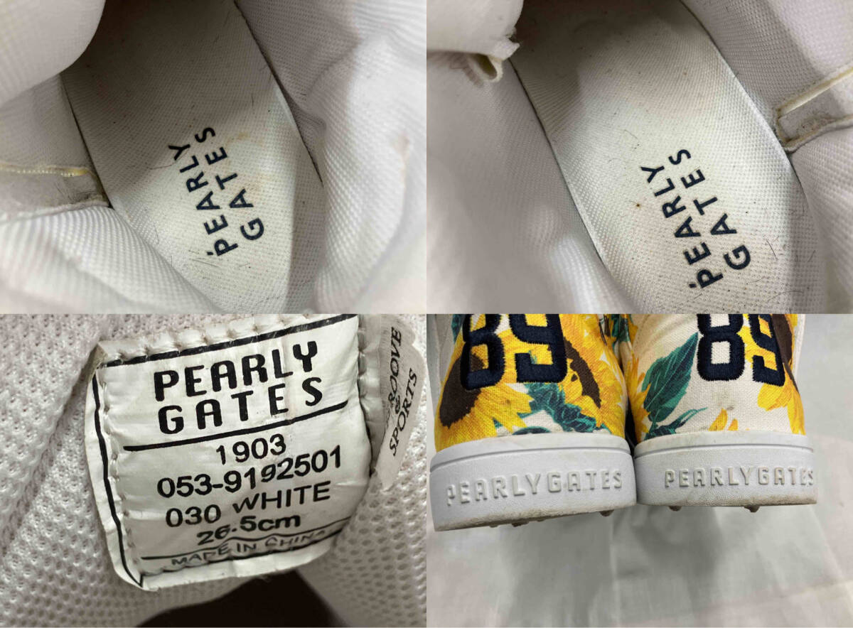 PEARLY GATES パーリーゲイツ/ゴルフシューズ/ミドルカット PEARLY GATES パーリーゲイツ/ゴルフシューズ/ミドルカット