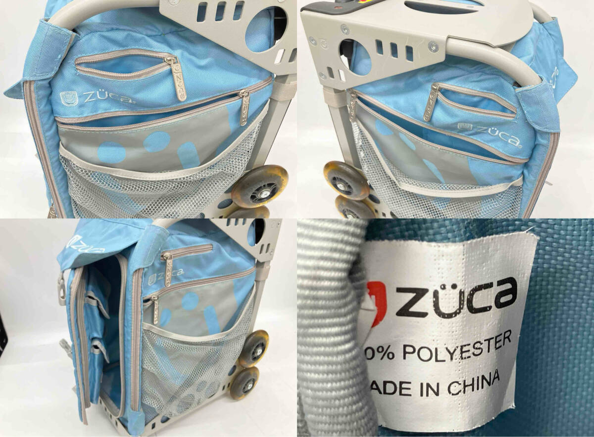ZUCA ズーカ トラベル キャリーバッグ 座れる 旅行 カバー付き ※状態考慮 店舗受取可の画像7
