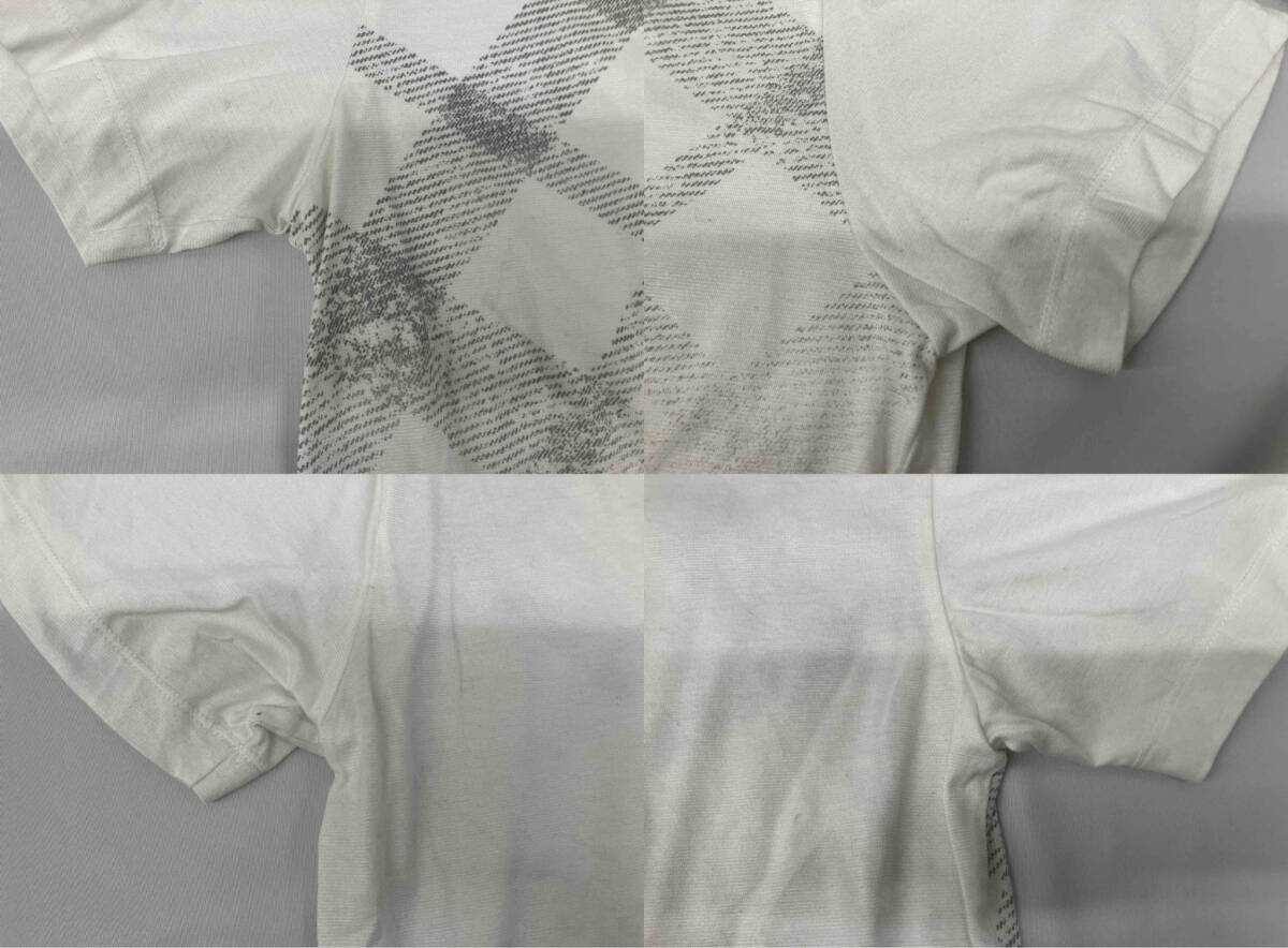 BLACK LABEL CRESTBRIDGE ブラックレーベルクレストブリッジ 半袖Tシャツ LLサイズ 日本製 ホワイト シルバーの画像4