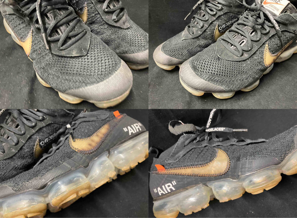 Nike ナイキ AIR VAPORMAX ヴェイパーマックス THE TEN Off-White AA3831-002 ブラック 27.5cm 店舗受取可_画像7