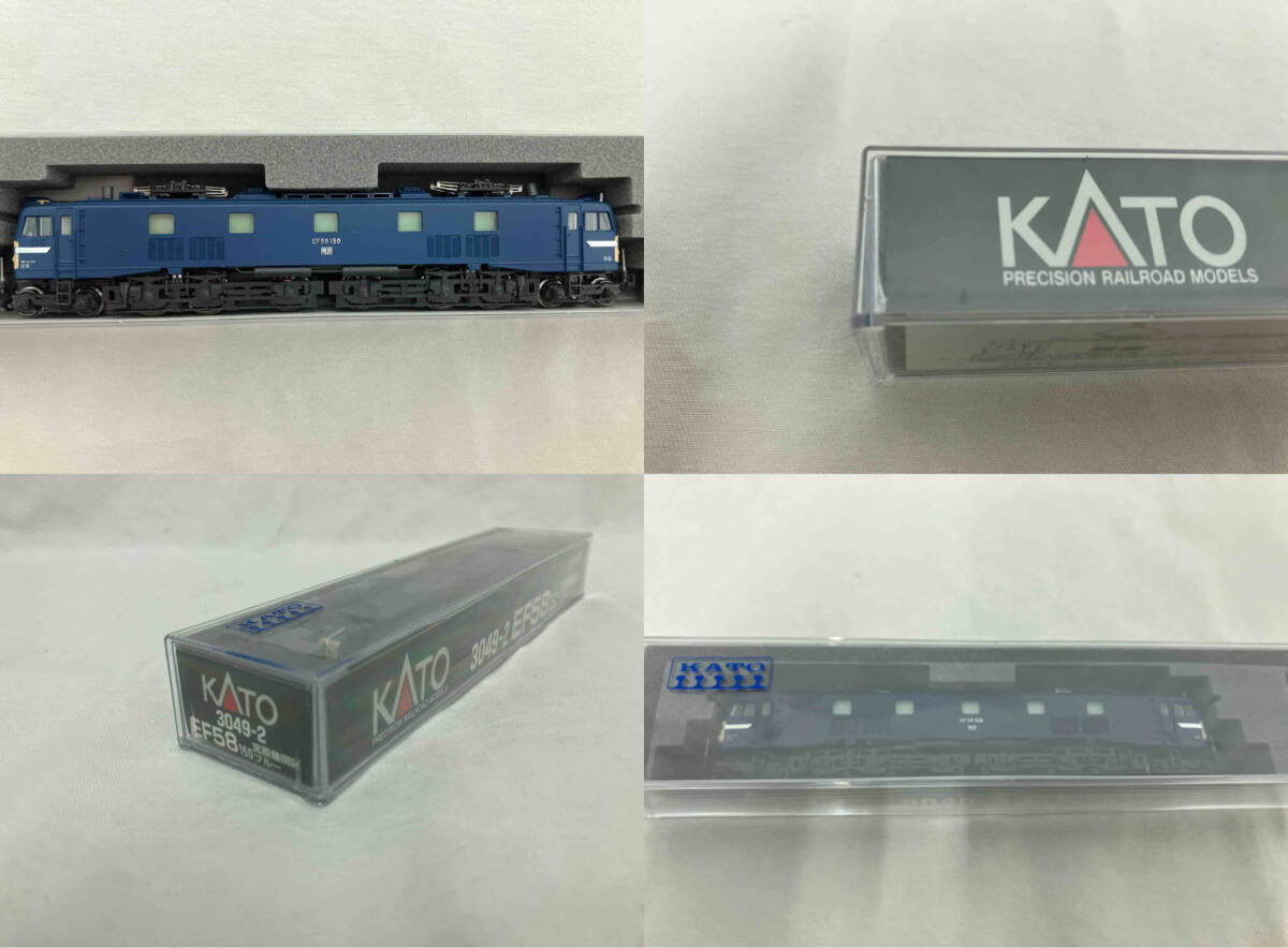 Ｎゲージ KATO 3049-2 EF58形電気機関車 150号機・宮原機関区 ブルー カトー_画像3