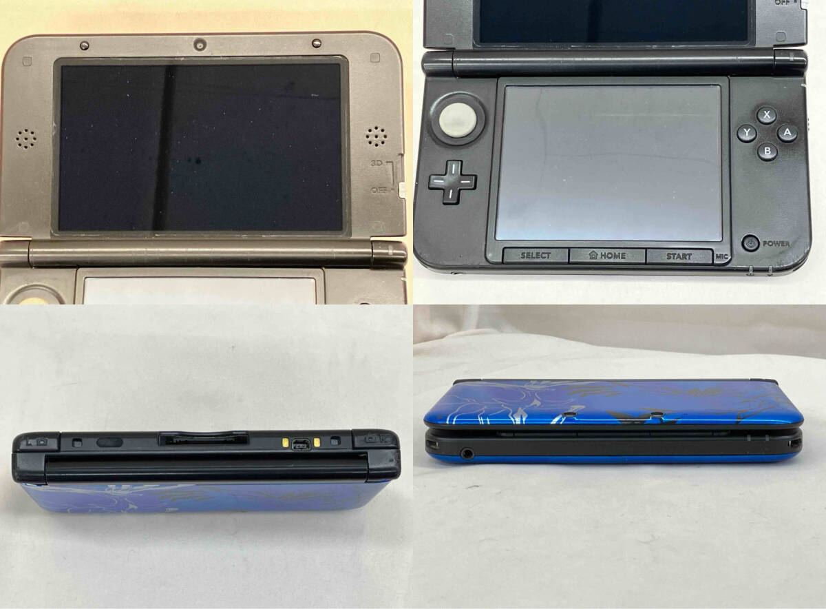 ジャンク ニンテンドー3DS LL ゼルネアス・イベルタルブルー 管理番号15_画像6