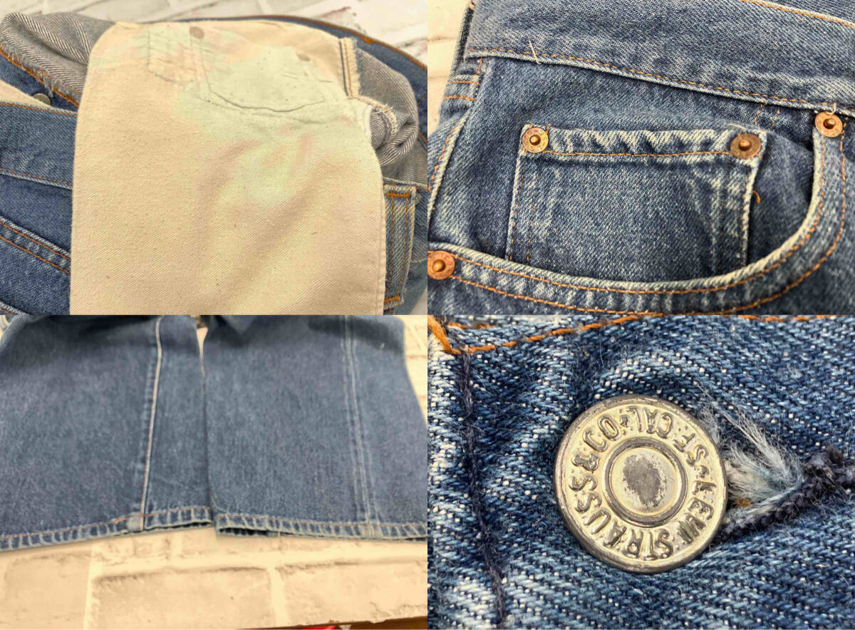 LEVI’S／501／バレンシア工場製／85年製／ボタン裏555／W35×L33／80s／リーバイス／ジーンズ／古着／ビンテージ