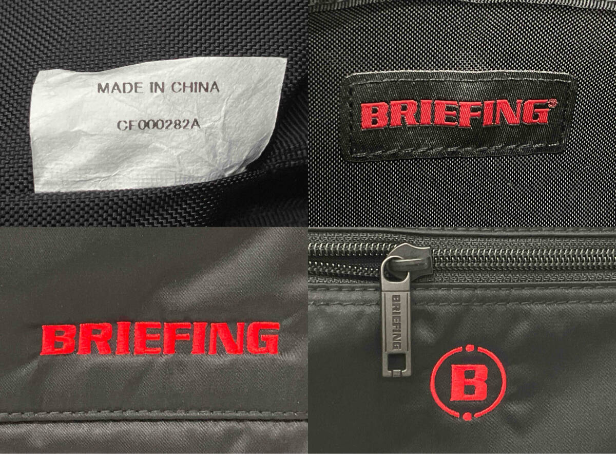 BRIEFING ブリーフィング CART TOTE ECO TWILL カート トート バッグ ゴルフ ショルダーバッグ 2WAY ブラック エコトート_画像6