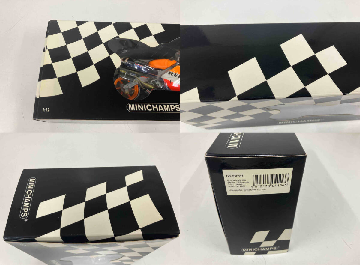 MINICHAMPS 1/12scale HONDA TEAM REPSOL (NO.11/2001) T.UKAWA ミニチャンプス_画像9