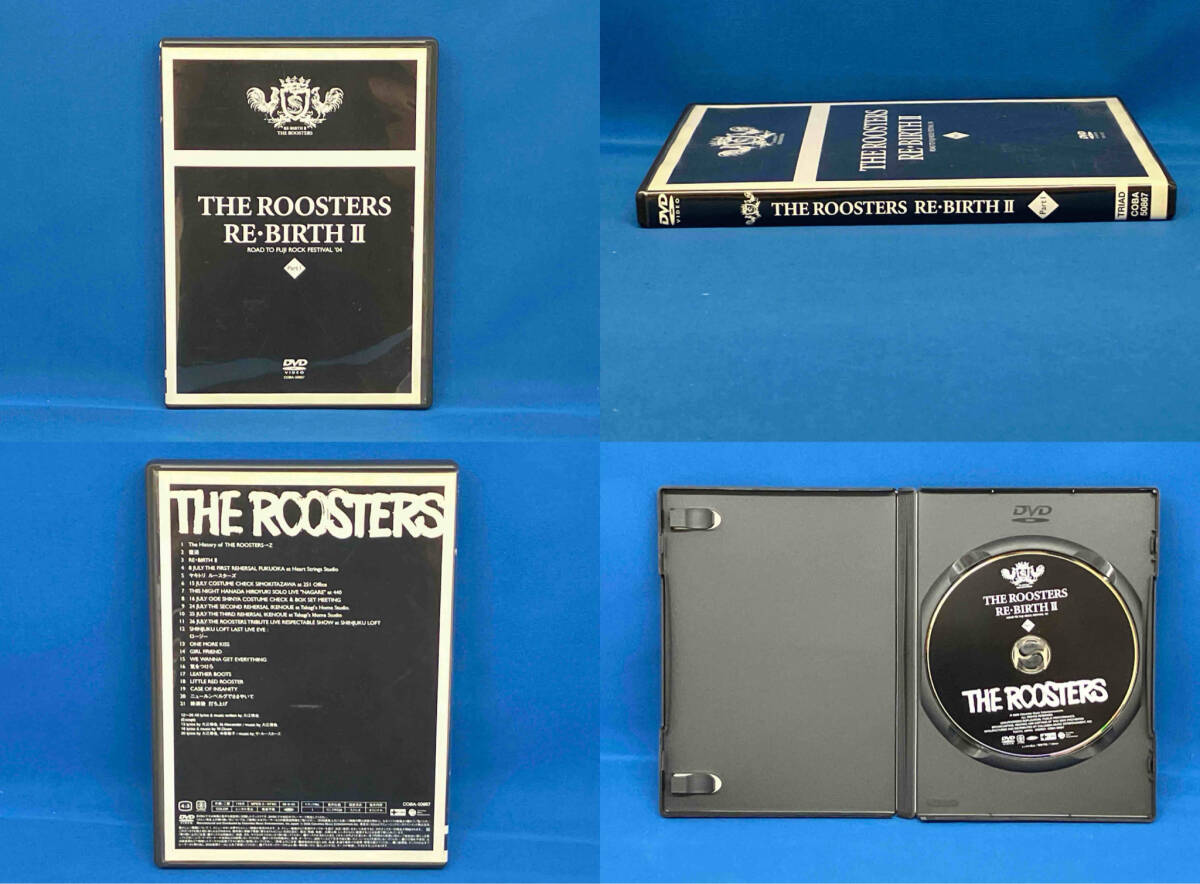 [1 jpy start ]THE ROOSTERS DVD RE*BIRTH Ⅱ[ goods with special circumstances ]