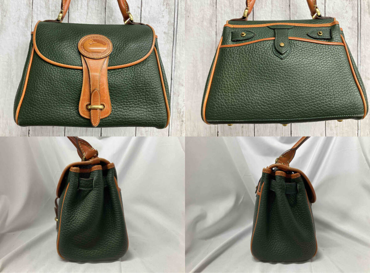 Dooney & Bourke Brown | green | leather |USA made handbag 