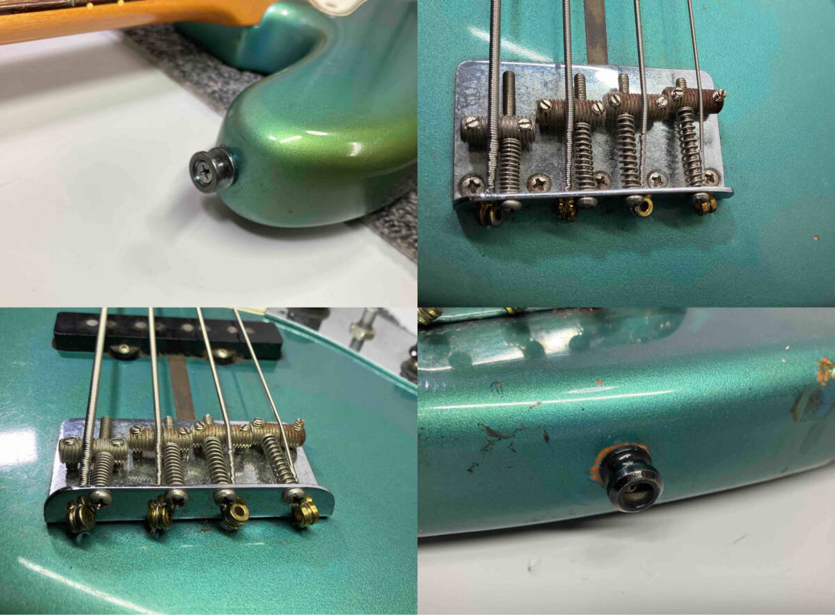 ジャンク Fender USA American Vintage 1962 Jazz Bass Lake Placid Blue 1998年製 ハードケース付_画像7