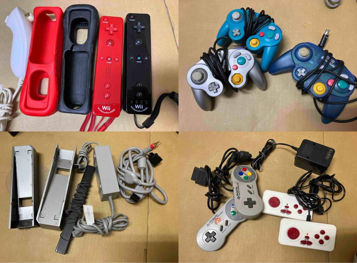 【ジャンク】 SFC/Wii/本体/GCコントローラー/Wiiモーションコントローラー/任天堂系周辺機器_画像2