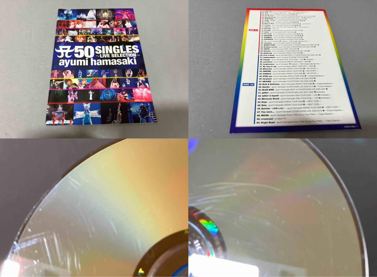 【盤面キズあり】DVD A 50 SINGLES~LIVE SELECTION~_画像7