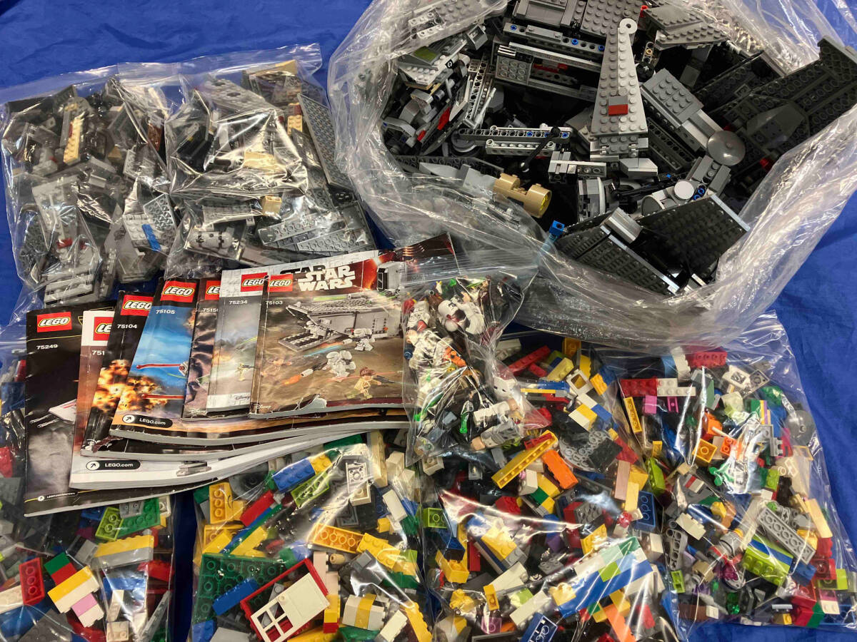スターウォーズ多数 LEGO レゴ バラバラ ブロック 10kg以上大量まとめ売り※75103 75104 75105 75150 75189 75234 75249 ミニフィグ