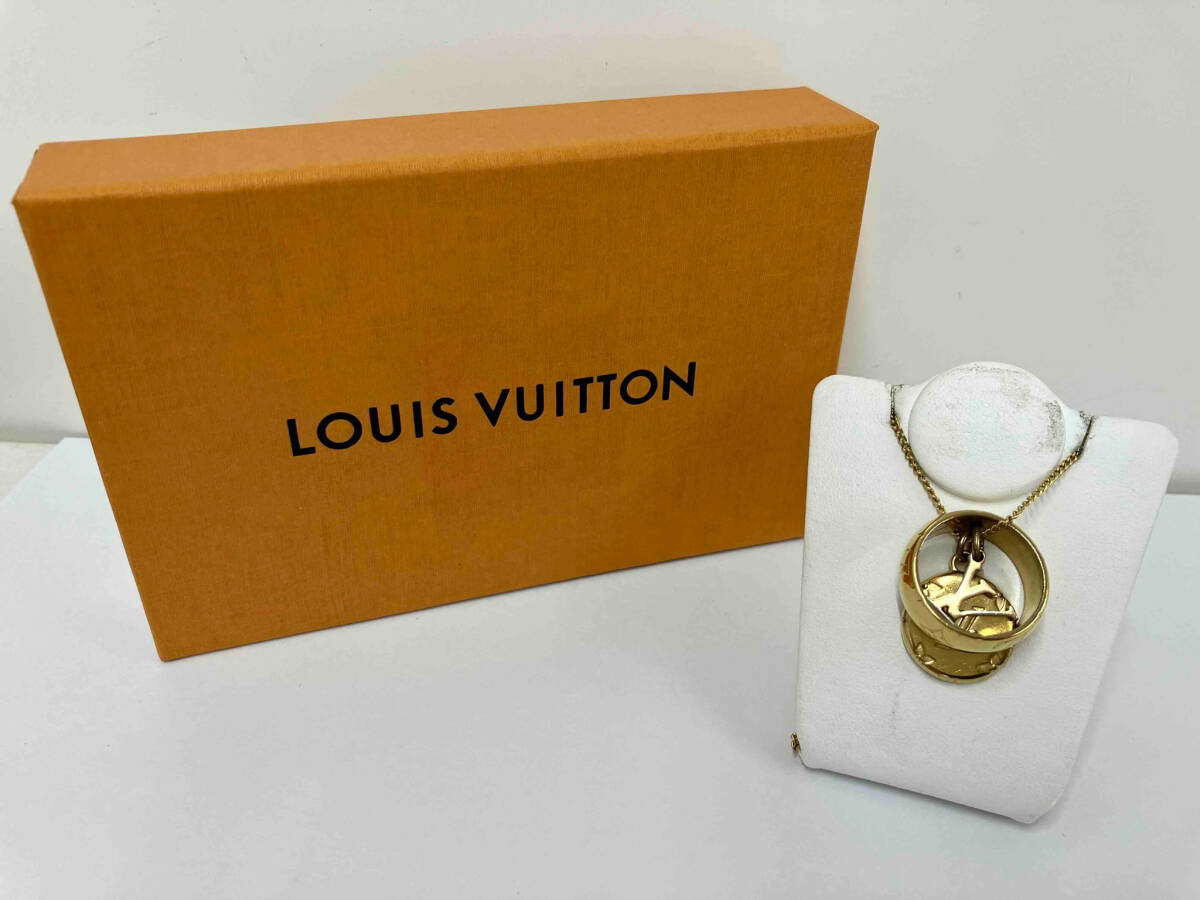 LOUIS VUITTON кольцо колье 65cm M80189 DI0221 бренд аксессуары Louis Vuitton Gold 