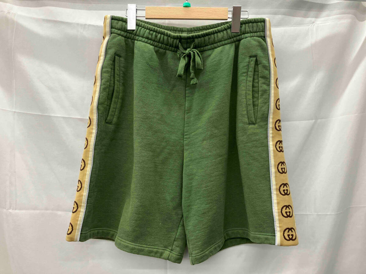 GUCCI Gucci / shorts / green / Inter locking /630715-XJBUW/M store receipt possible 