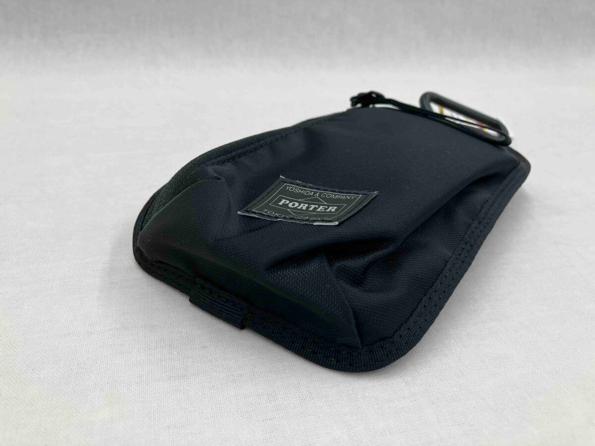 【未使用・タグ付】PORTER ポーター COMPART Pouch コンパート ポーチ スマホポーチ トラベルポーチ 吉田かばん ブラックの画像3