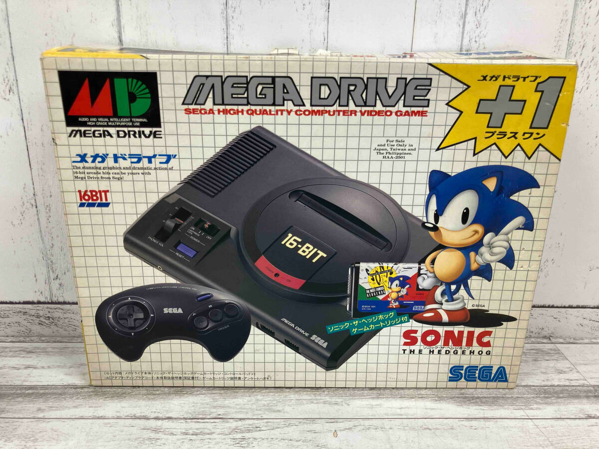 ジャンク SEGA セガ MEGA DRIVE メガドライブ 外箱 本体のみ_画像2