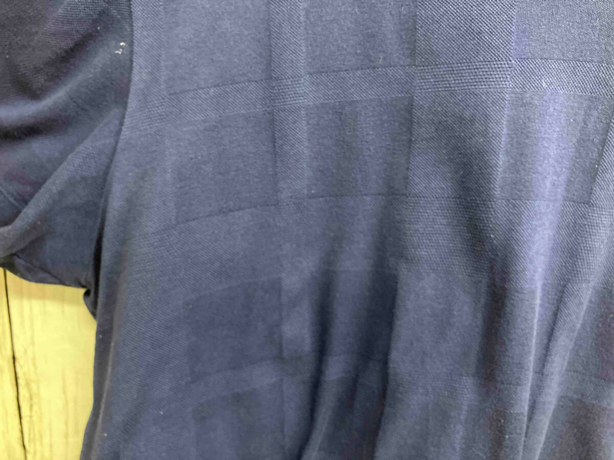 CRESTBRIDGE/クレストブリッジ/BLACK LABEL/半袖Tシャツ/ブルー/日本製/ワンポイント刺繍/3L_画像6
