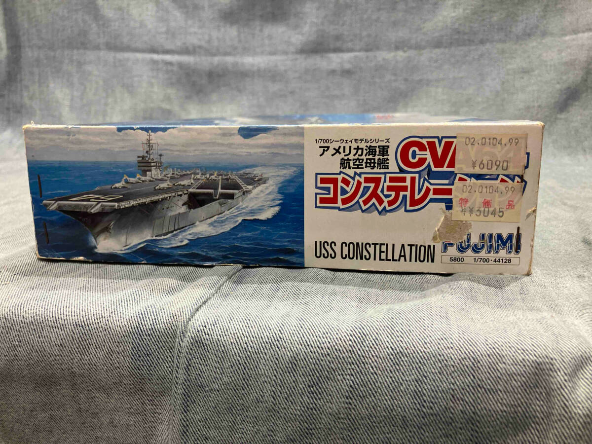 フジミ 1/700 シーウェイモデルシリーズ アメリカ海軍航空母艦 CVA64 コンステレーション (▲ゆ03-05-06)の画像2