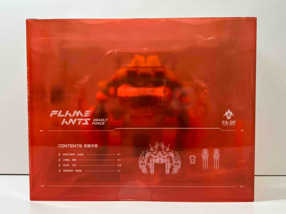 未開封品 (特典付き)ウェーブ FLAME ANTS '炎蟻' 初回限定版 ROBOT BUILD RB-05Cの画像7