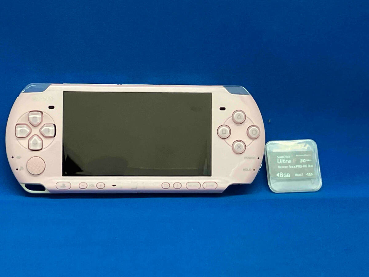 ジャンク プレイステーションポータブル 本体 ブロッサム・ピンク PSP-3000の画像1