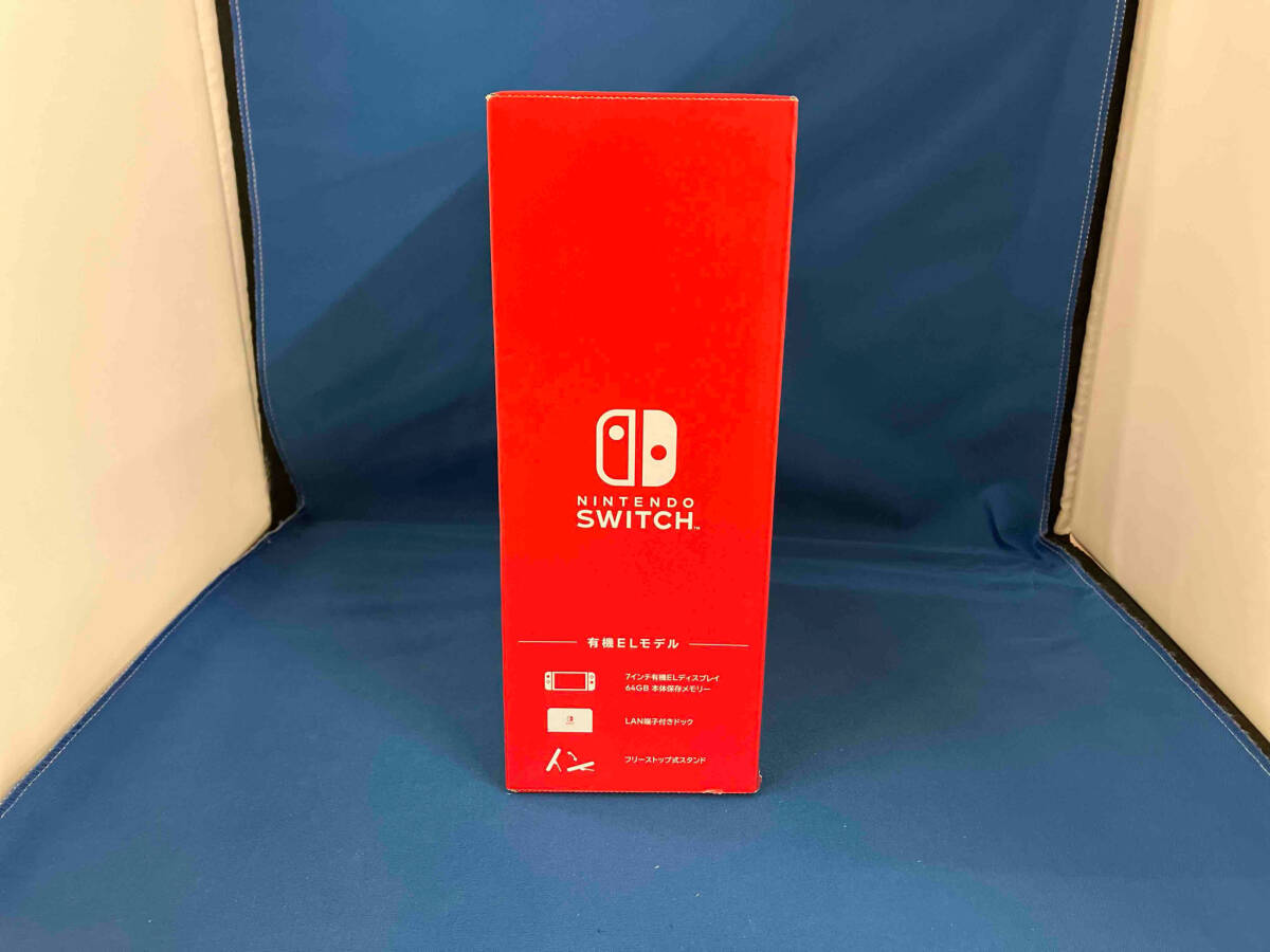 【初期化動作確認済み】【1円スタート】Nintendo Switch(有機ELモデル) マリオレッド(HEGSRAAAA)_画像2