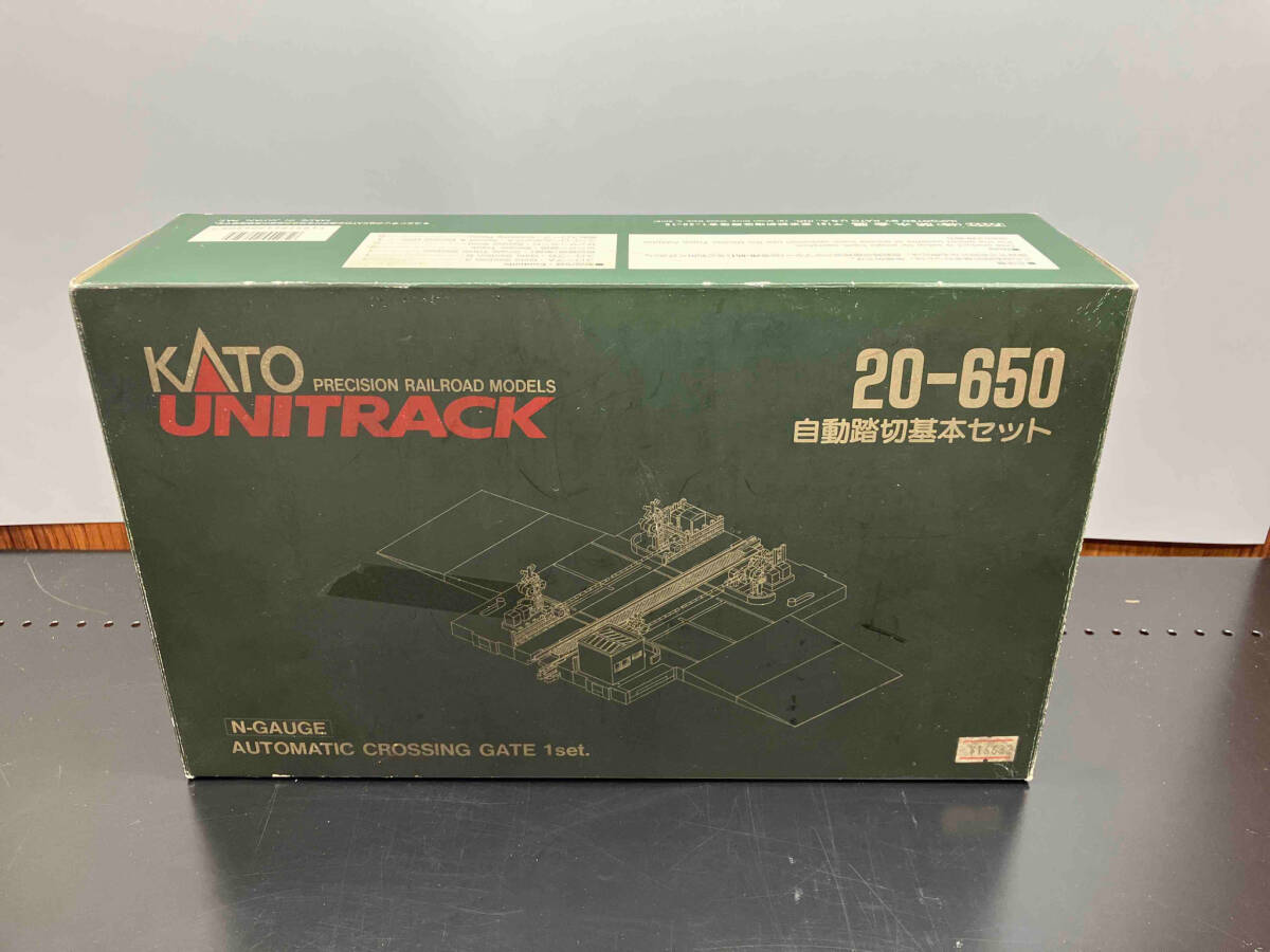 ジャンク 【1円スタート】KATO 20-650 自動踏切基本セット カトーの画像1