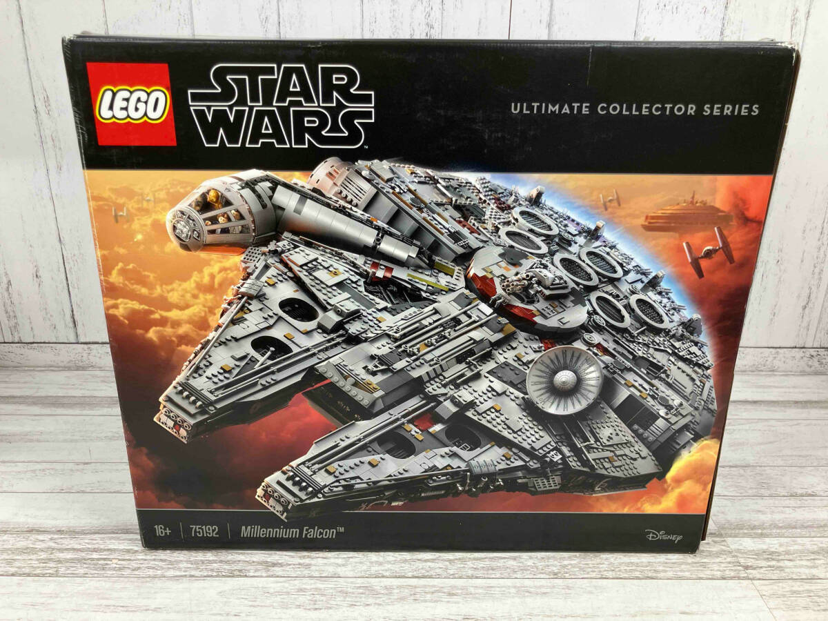 LEGO Lego 75192 STARWARS Звездные войны millenium * Falcon сборка завершено текущее состояние товар 