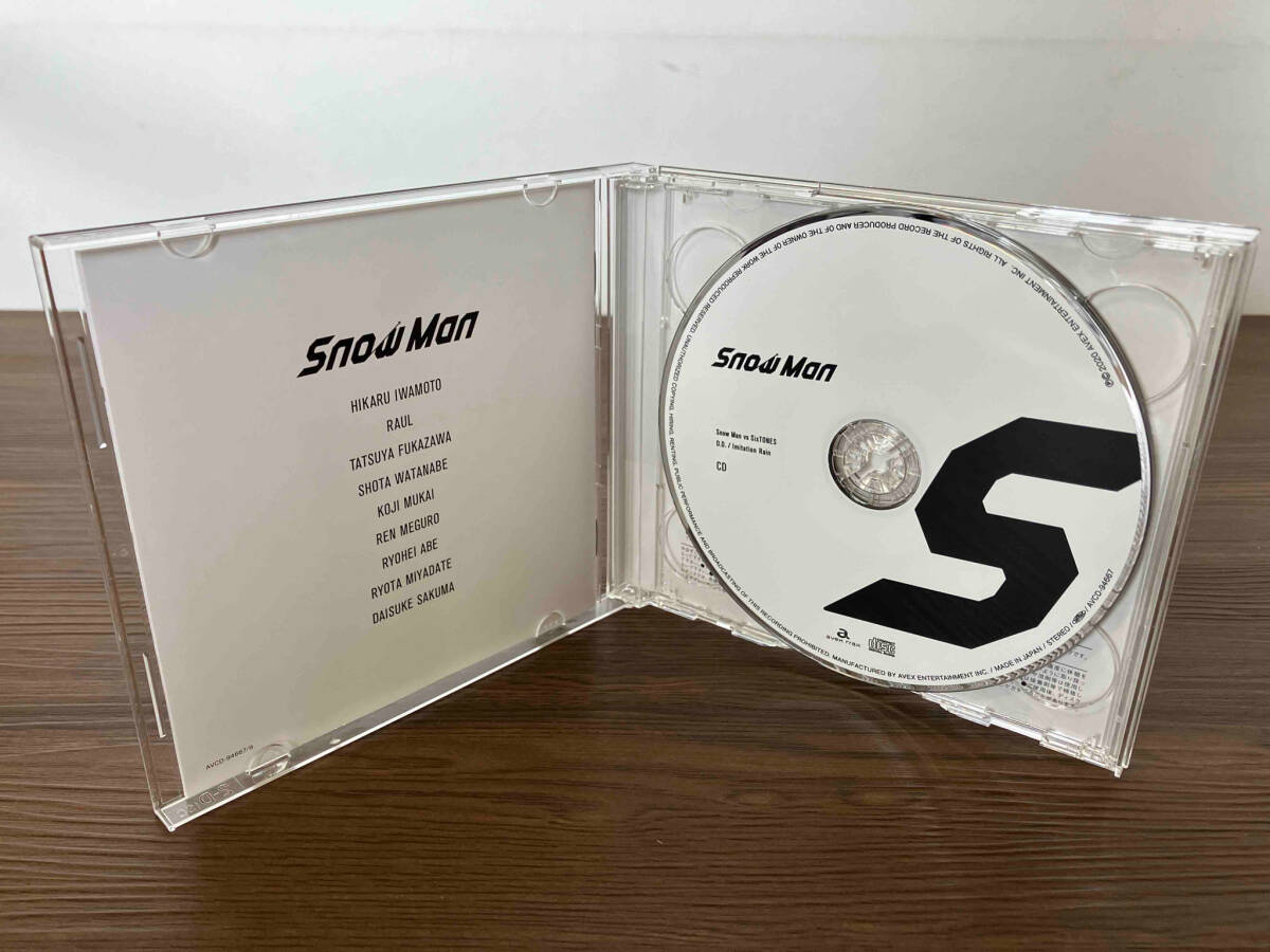 Snow Man vs SixTONES CD D.D./Imitation Rain(with SixTONES盤)(DVD付)の画像4