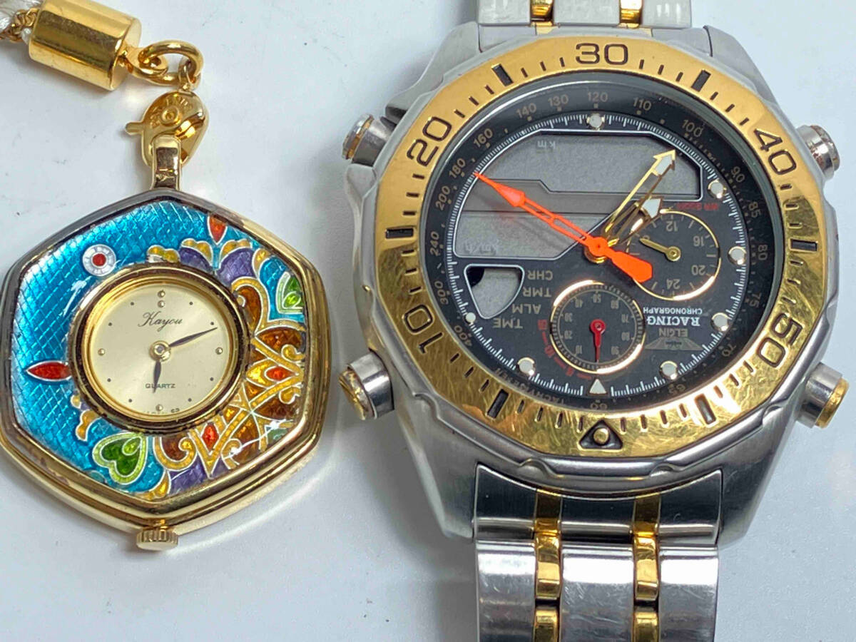 ジャンク ［ まとめ売り 10本 ②］ファッション腕時計（Calvin Klein、RADO他）の画像3