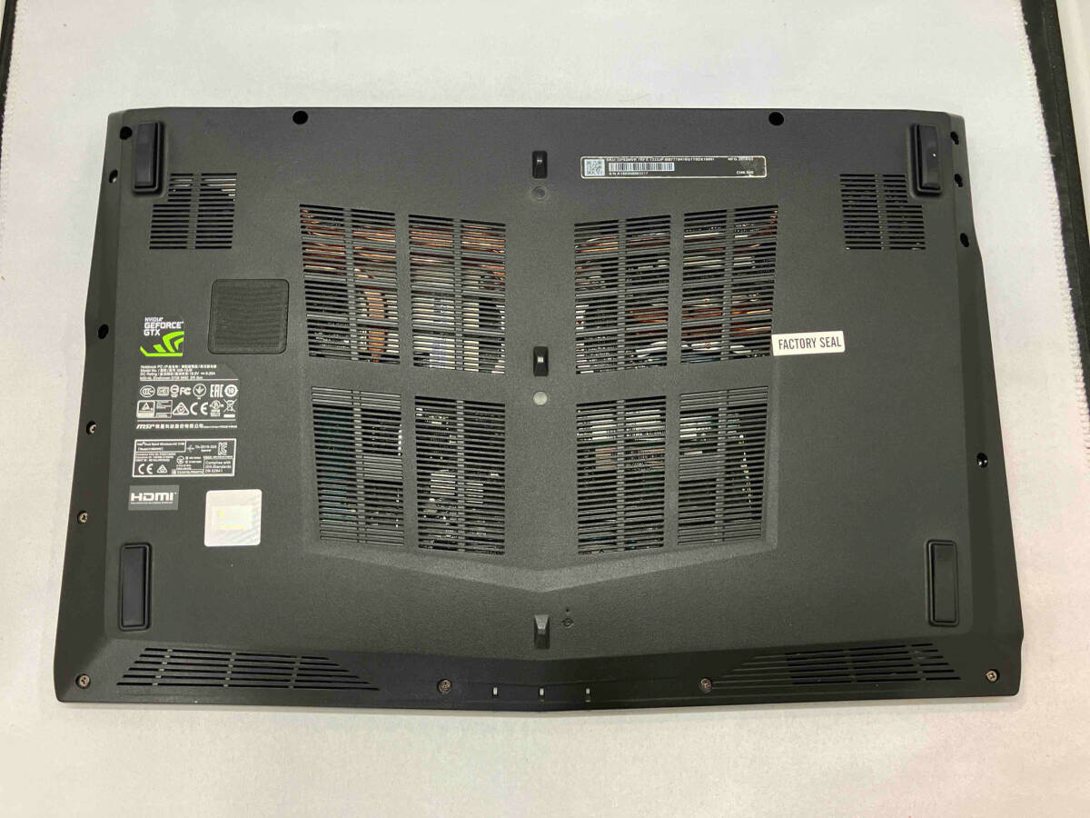 msi LEOPARD Pro GP62MVR 7RFX-1223JP ノートPC(ゆ08-06-04)の画像3