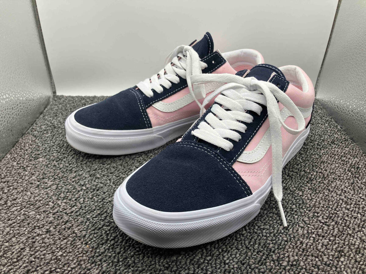 VANS Vans low cut спортивные туфли 507698 размер 24.5cm розовый × темно-синий 
