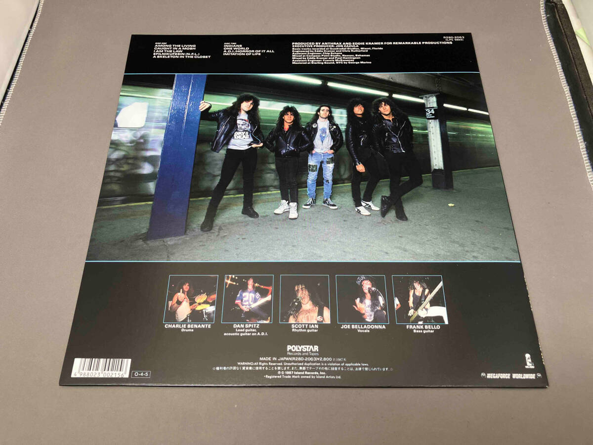 レコード LP盤 アマング・ザ・リヴィング アンスラックス (R28D-2063)の画像2