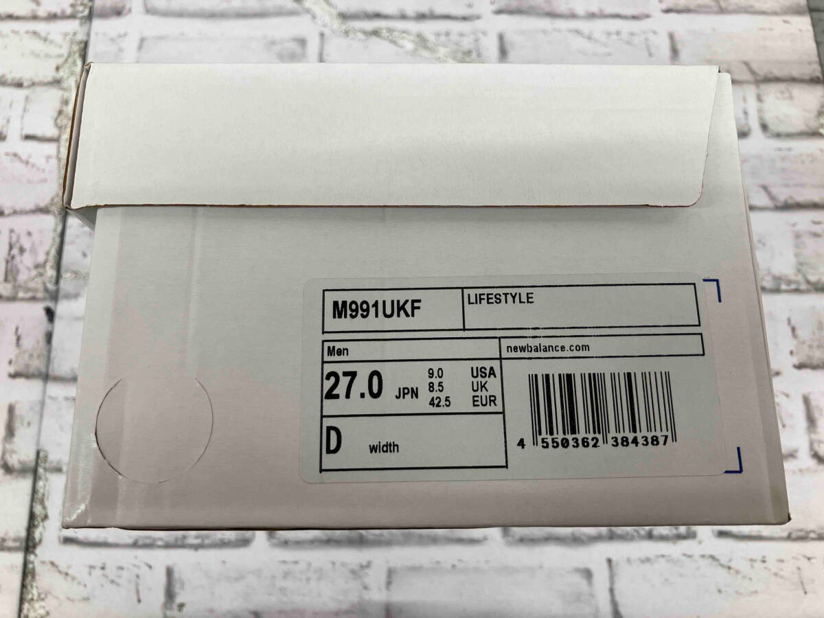new balance ニューバランス M991 UKF スニーカー 店舗受取可_画像8