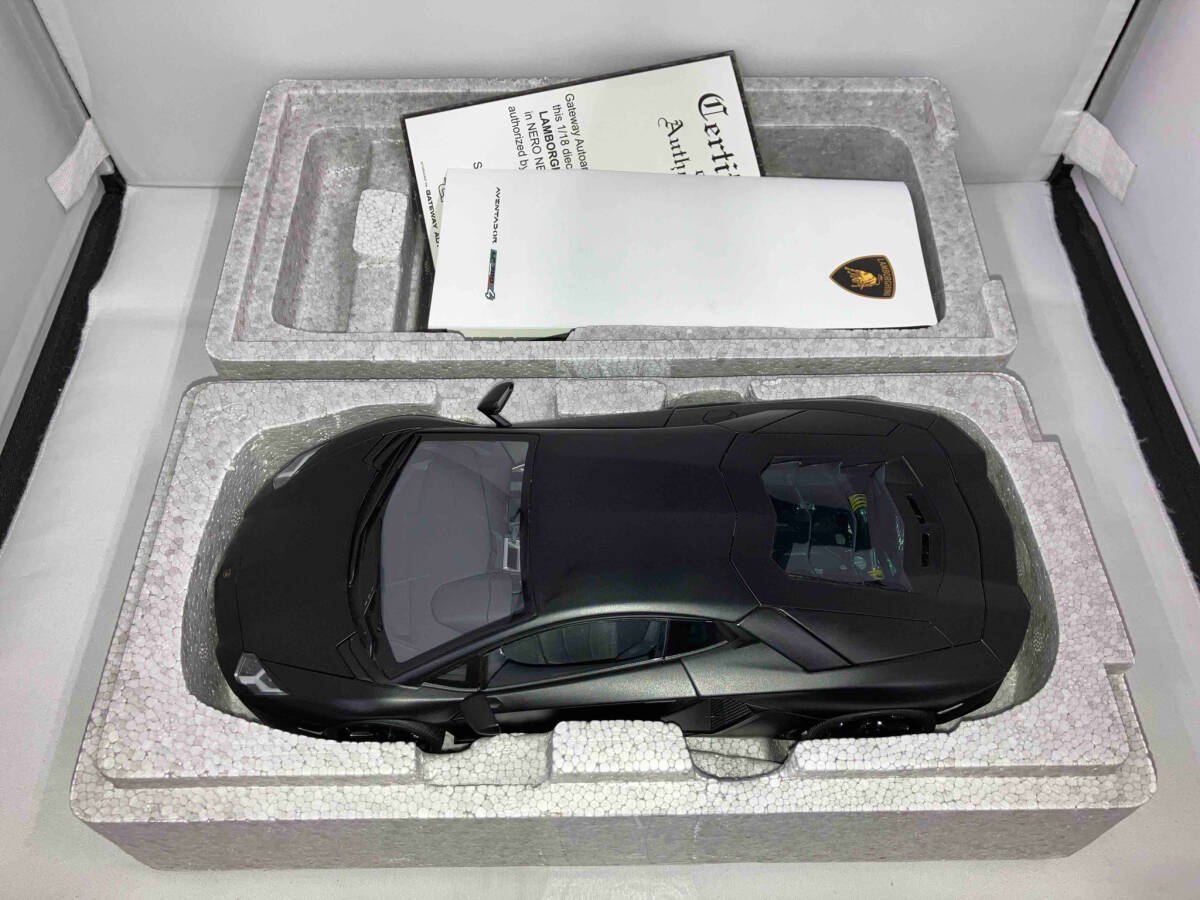  текущее состояние товар AUTOart 1/18 Lamborghini Aventador LP700-4 ( коврик * черный [NERO NEMESIS]) Auto Art 