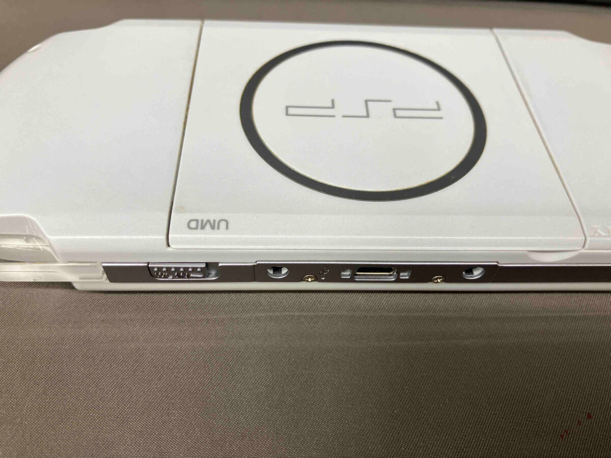 ジャンク PSP プレイステーション・ポータブル ホワイト PSP-3000_画像6