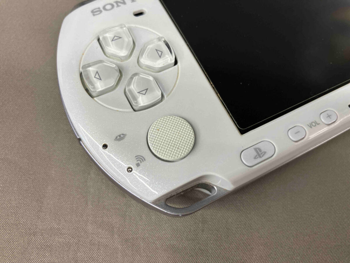 ジャンク PSP プレイステーション・ポータブル ホワイト PSP-3000_画像2