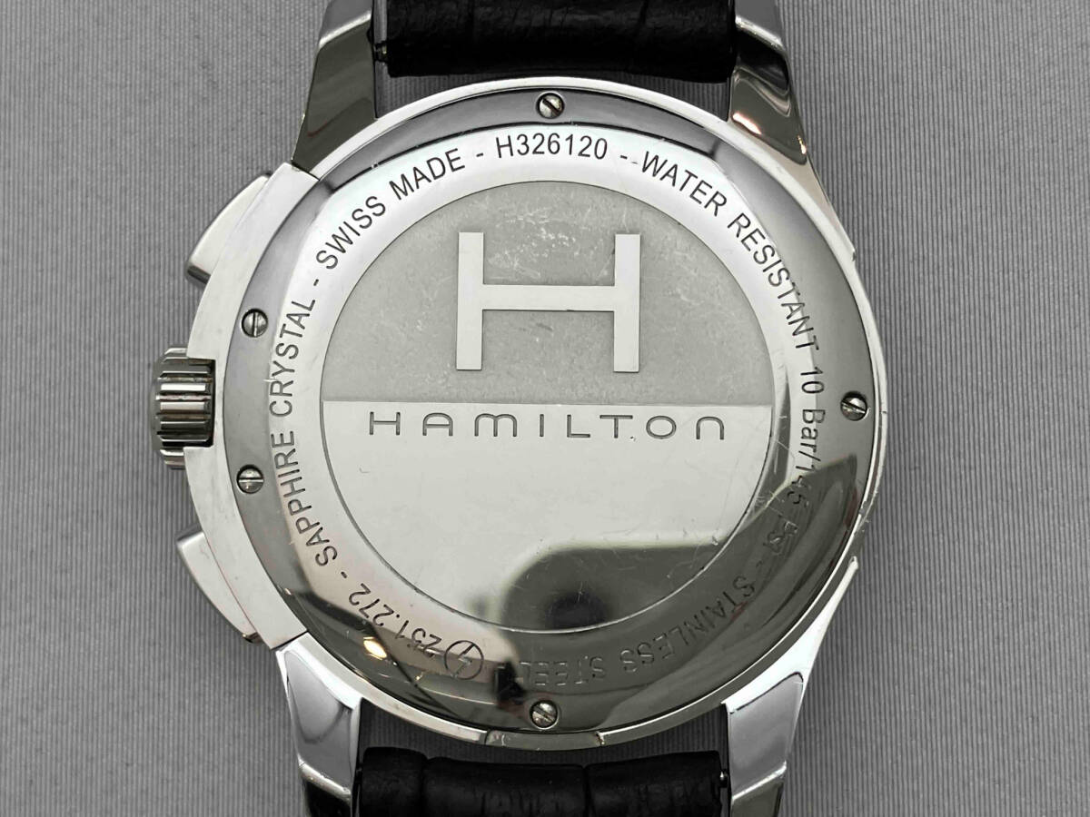 HAMILTON ジャズマスター H326120 クォーツ クロノグラフ デイト 251.272 時計_画像6