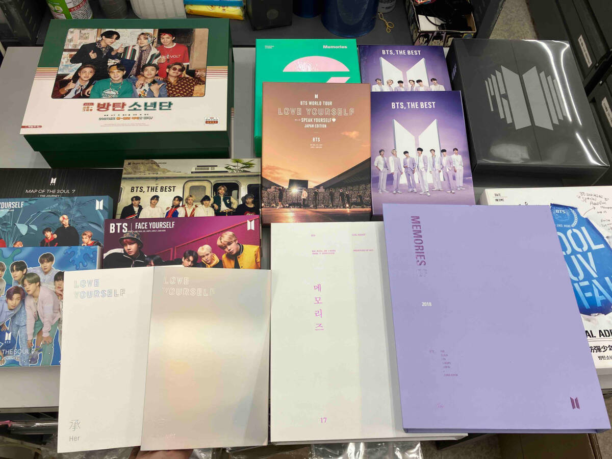 BTS ライブDVD CD おまとめセット　BTS MEMORIES OF 2017 2018 他_画像1