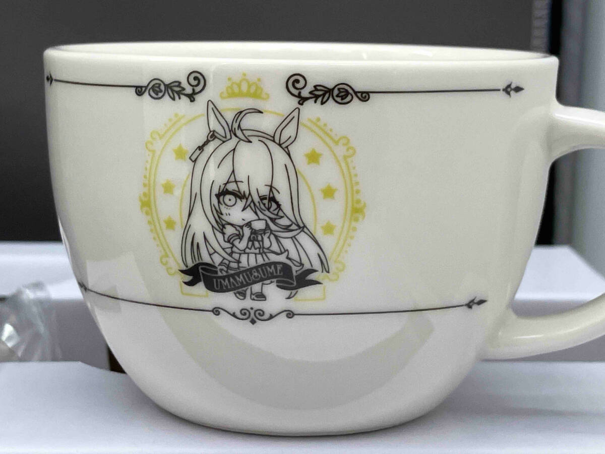 【未使用】ウマ娘 プリティーダービー コーヒーカップ＆ティーカップセット マンハッタンカフェver._画像4