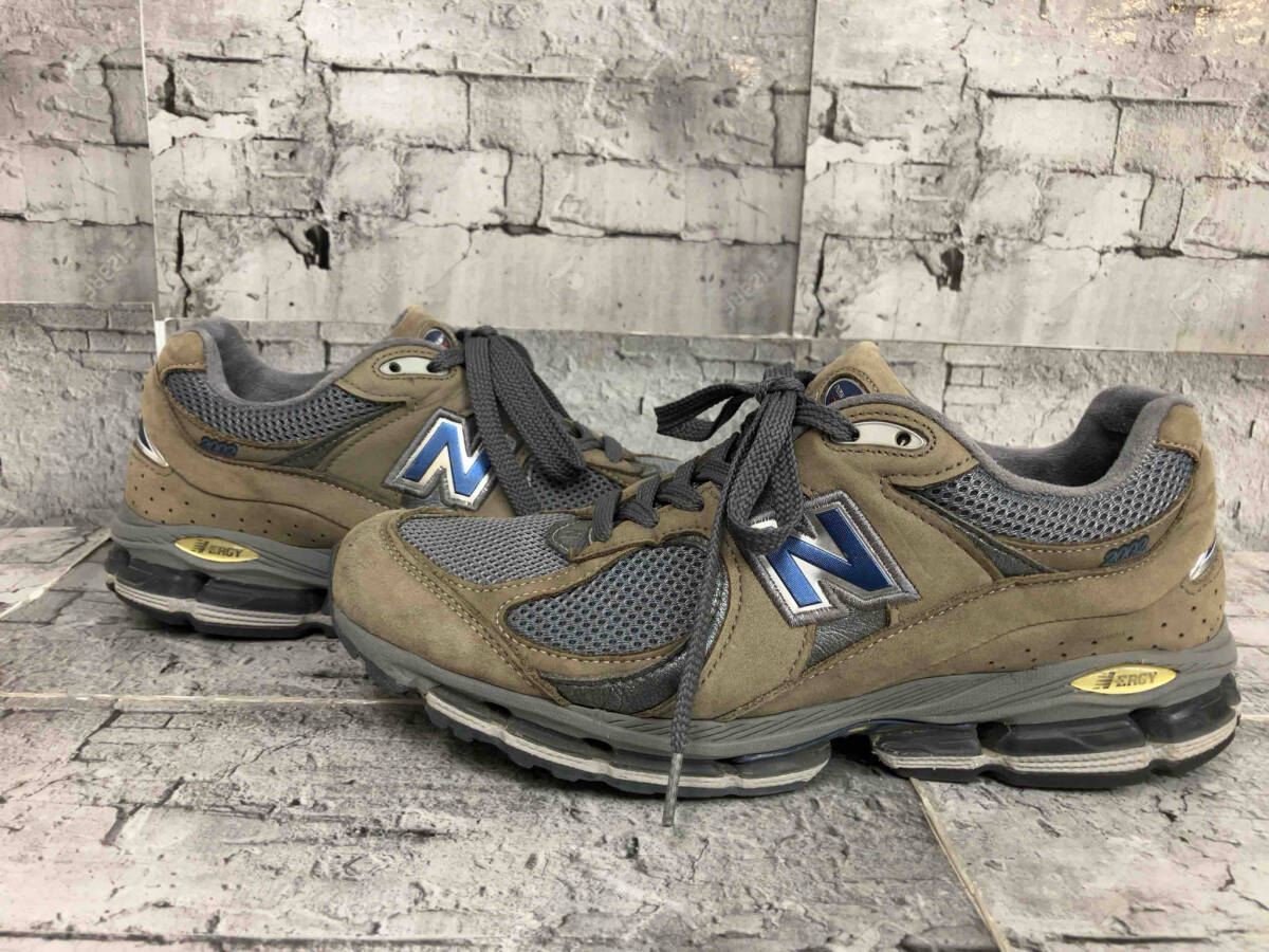 USA производства New Balance New balance MR2002CU спортивные туфли замша стелька отсутствует размер 28 оттенок бежевого серый серия 