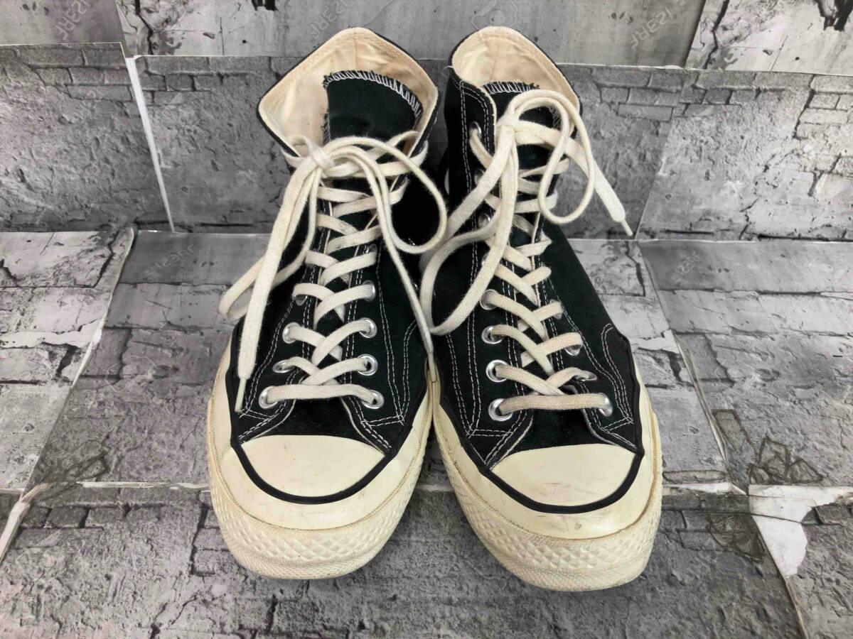 CONVERSE コンバース Chuck Taylor ALL STAR 70 HI チャックテイラー 復刻 スニーカー ハイカット サイズ27 142334C ブラック_画像2