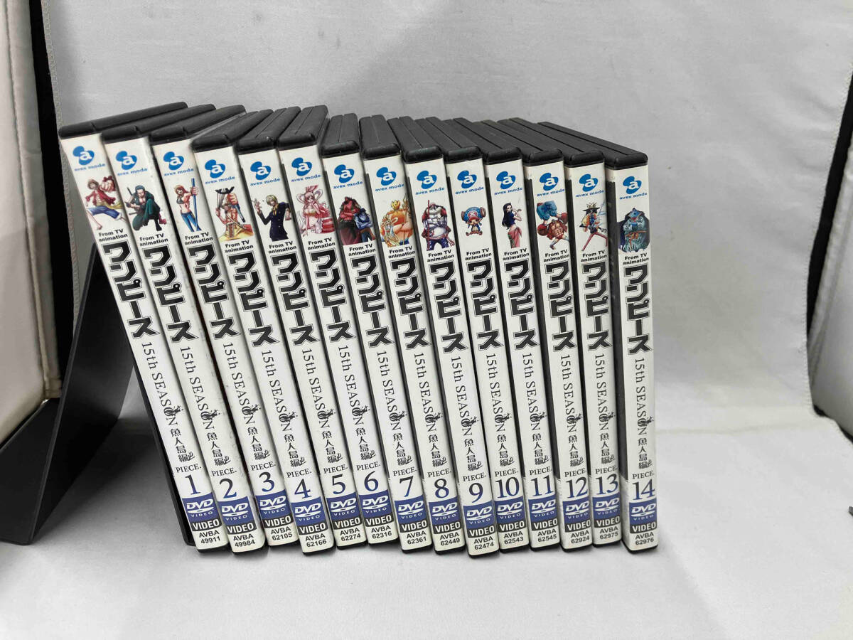 DVD 【※※※】[全14巻セット]ONE PIECE ワンピース 15THシーズン 魚人島編 piece.1~14_画像1