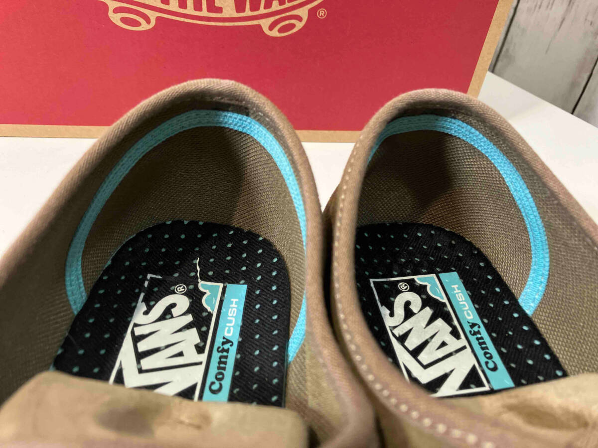 VANS バンズ COMFYCUSH AUTHENTIC コンフィクッシュ オーセンティック スニーカー カンガルースウェード モスグリーン 27.5cm 店舗受取可_画像4