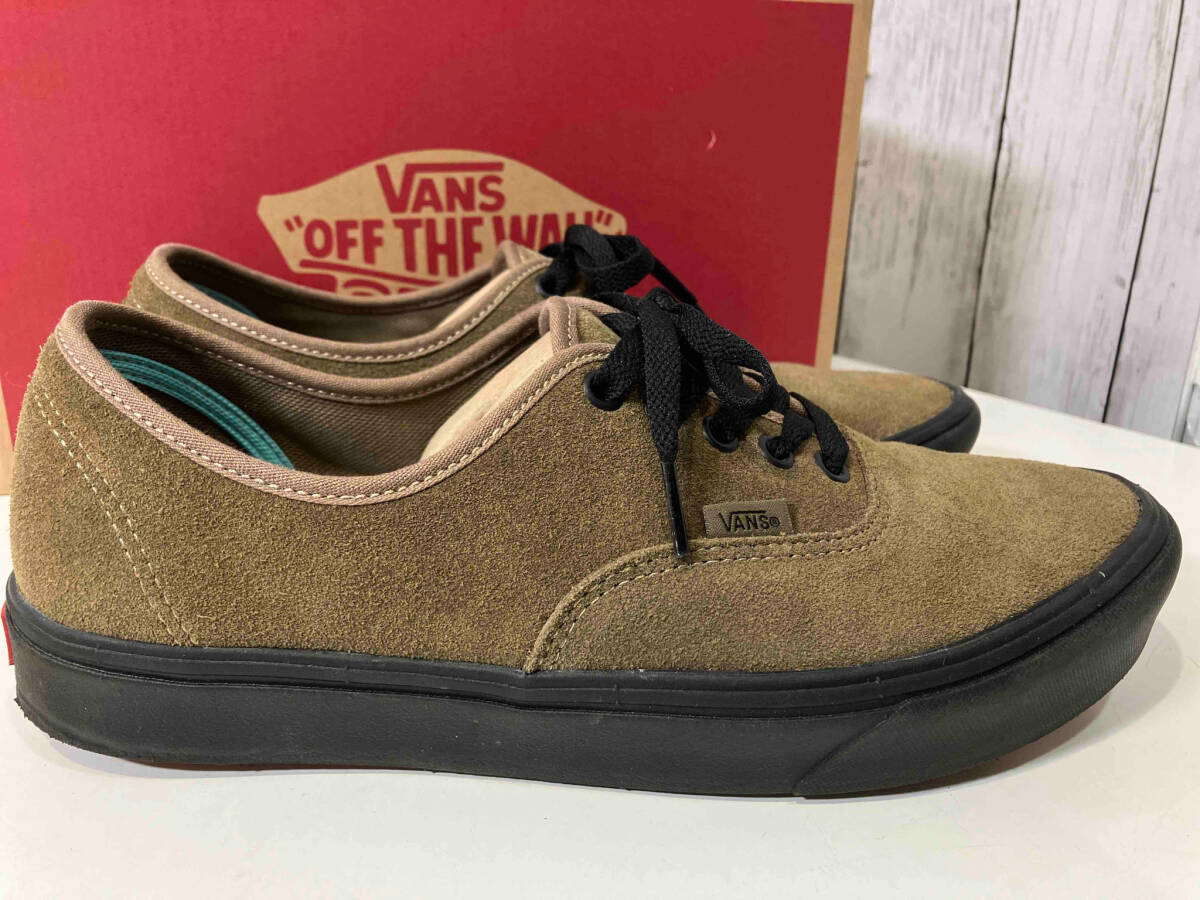 VANS バンズ COMFYCUSH AUTHENTIC コンフィクッシュ オーセンティック スニーカー カンガルースウェード モスグリーン 27.5cm 店舗受取可_画像2