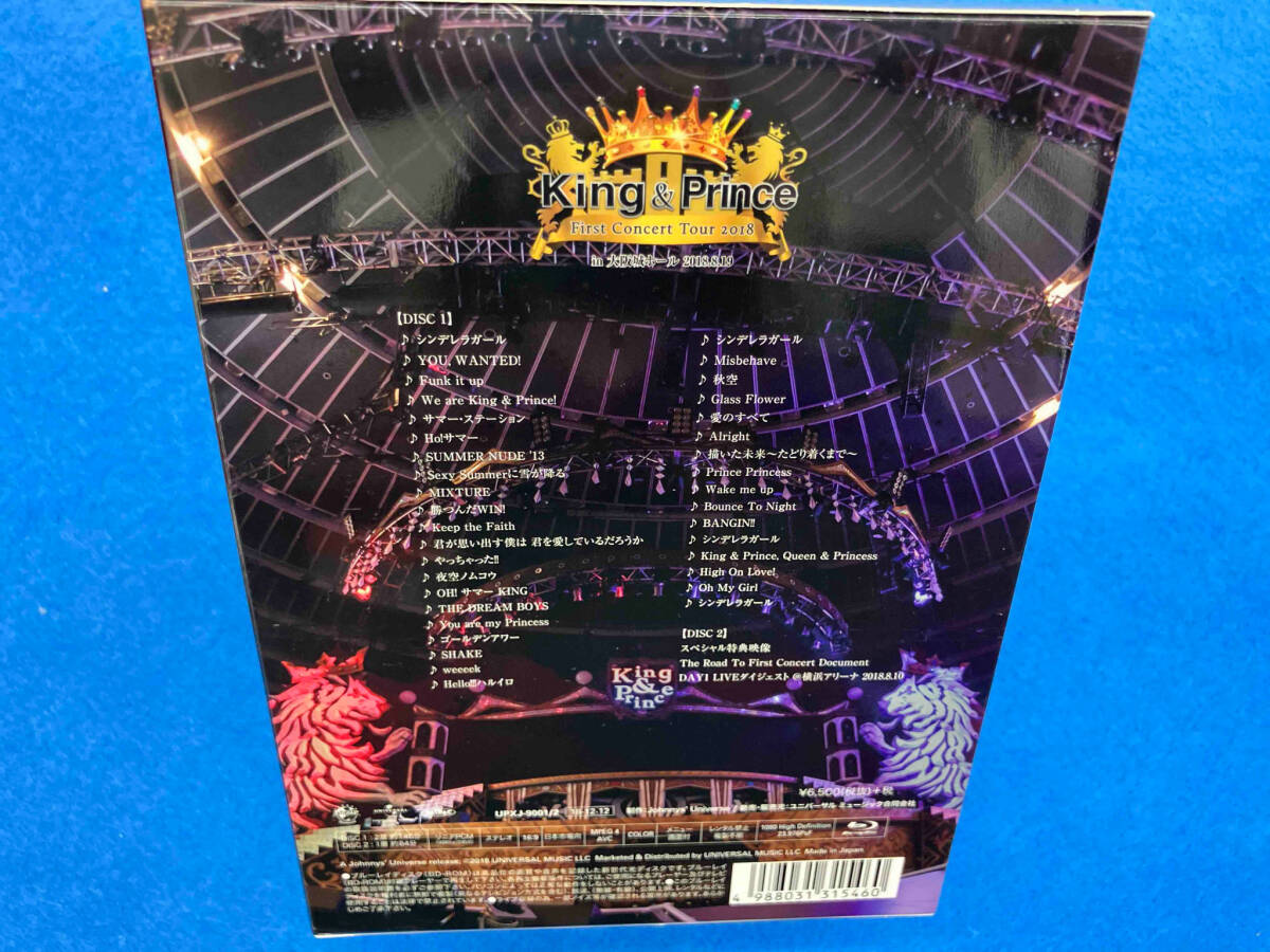 King & Prince First Concert Tour 2018(初回限定版)(Blu-ray Disc)_画像2