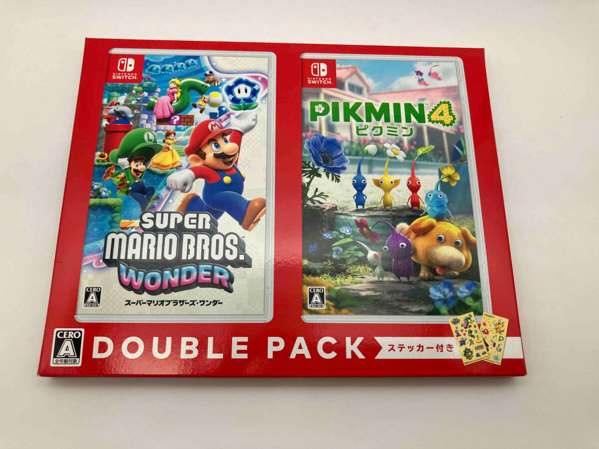  Nintendo switch [ Super Mario Brothers wonder *pikmin4] double pack 